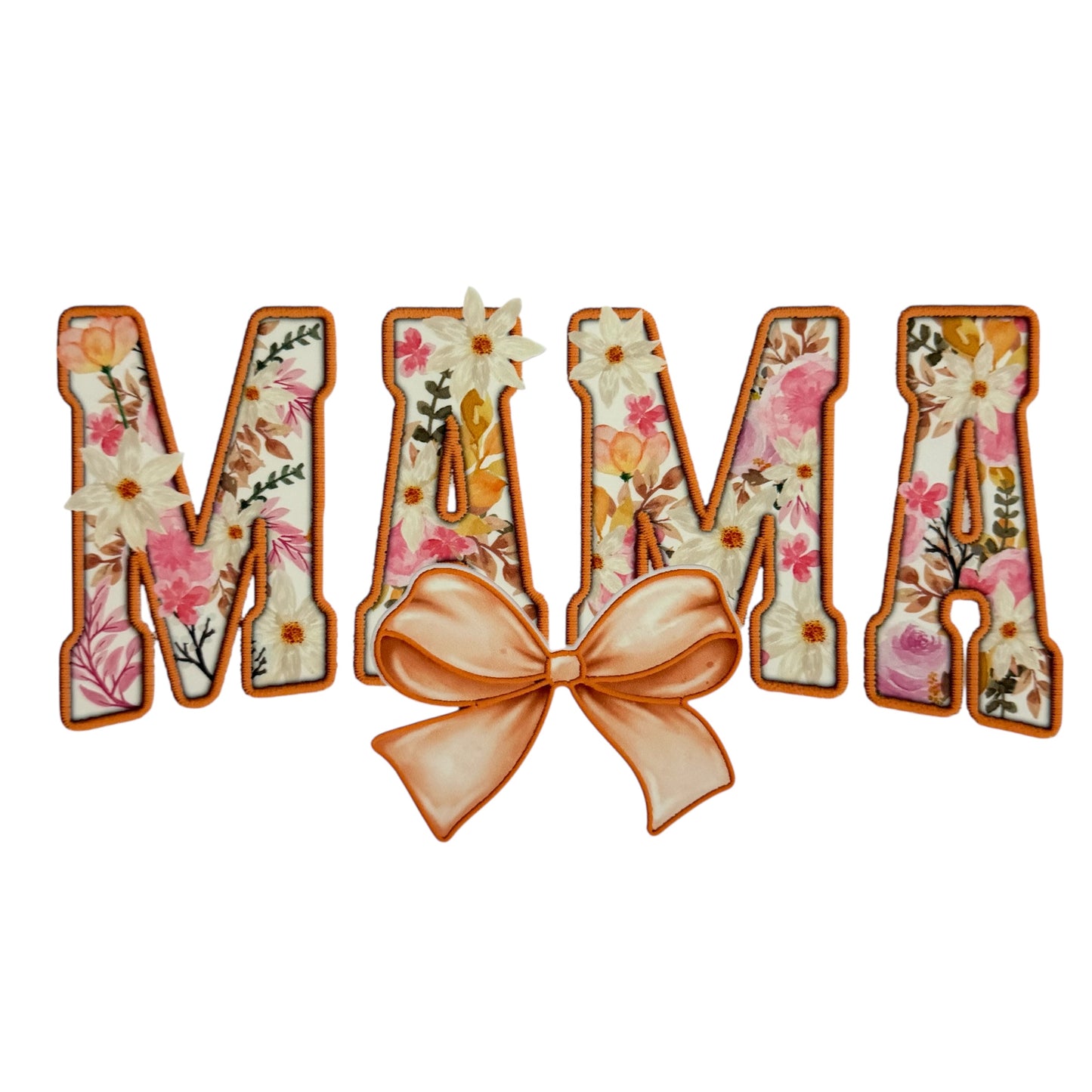 Mama W/Bow Adult DTF #45