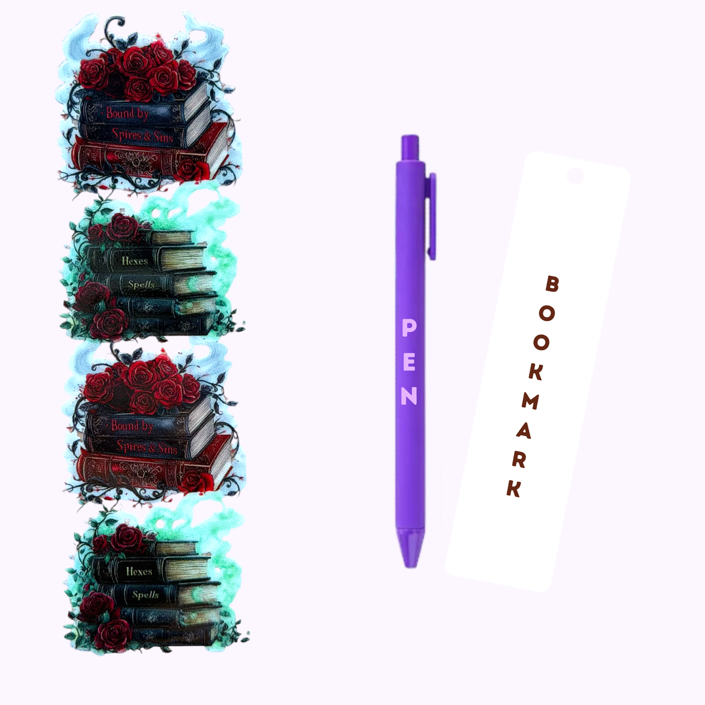 Books Of Spells Pen/Bookmark Wrap #14