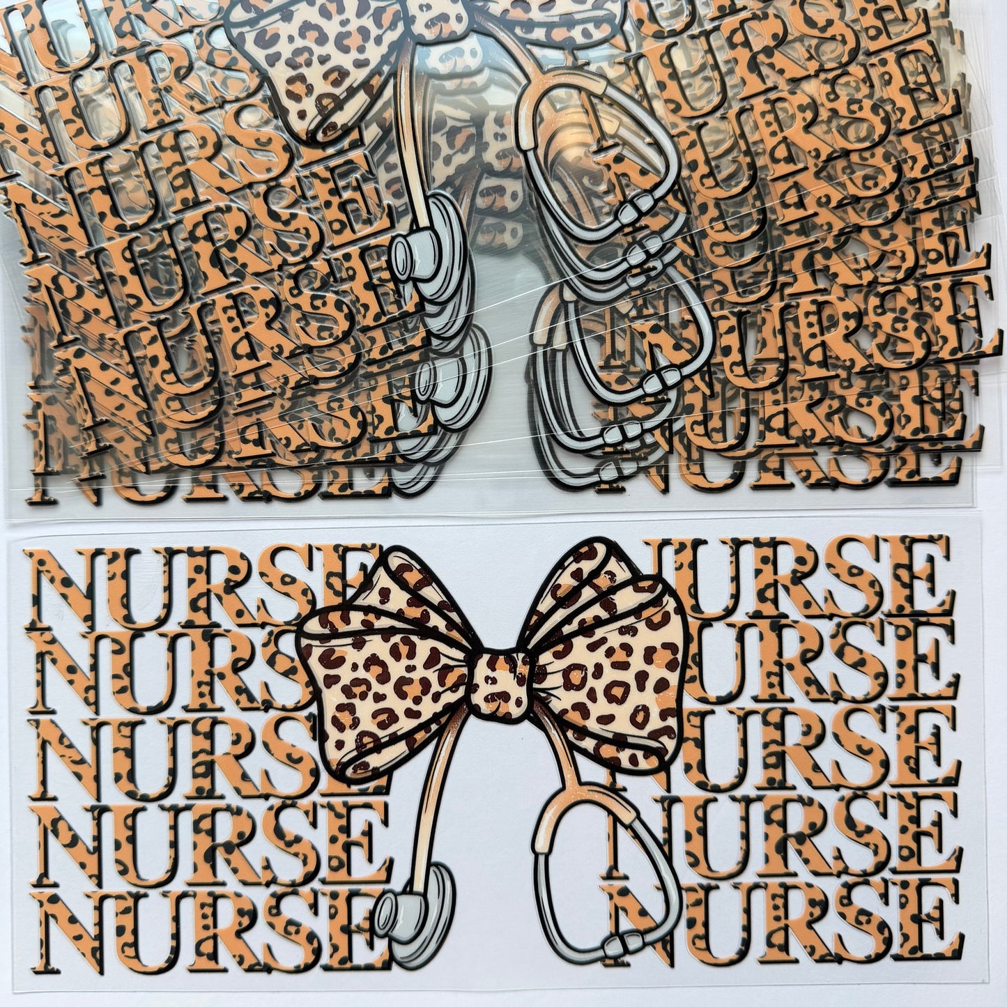 Brown Nurse Cup Wrap #45