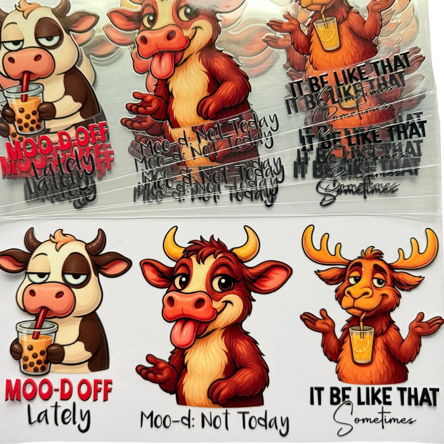 Moo-d Not Today Cup Wrap #23