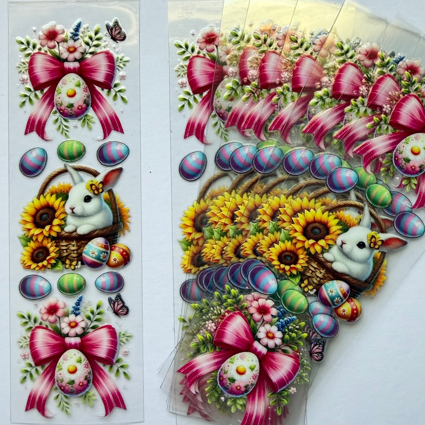 Bunny In A Basket Pen/Bookmark Wrap #1