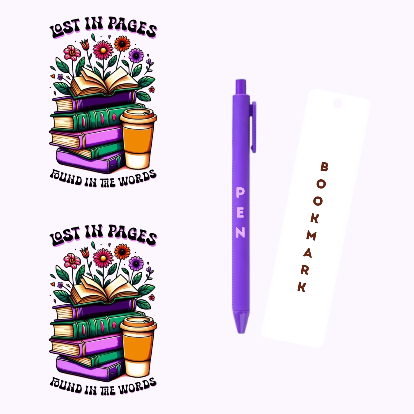 Lost In The Pages Book Pen/Bookmark Wrap #8