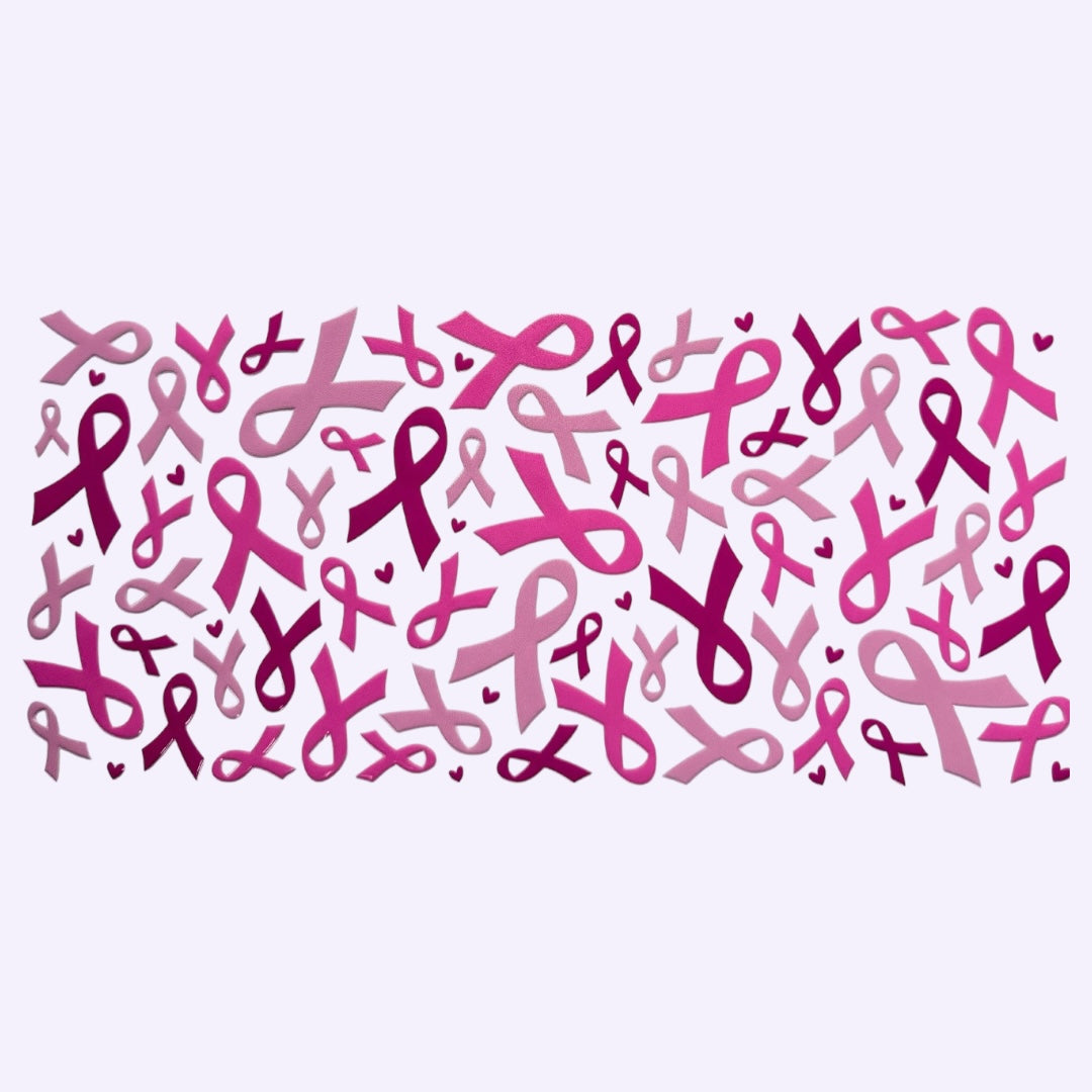Breast Cancer Ribbons Cup Wrap #82
