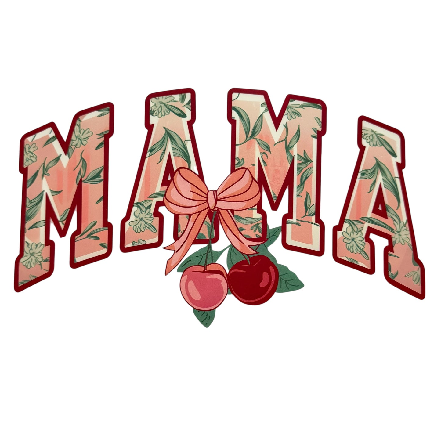 Mama W/Cherries DTF 10” #38