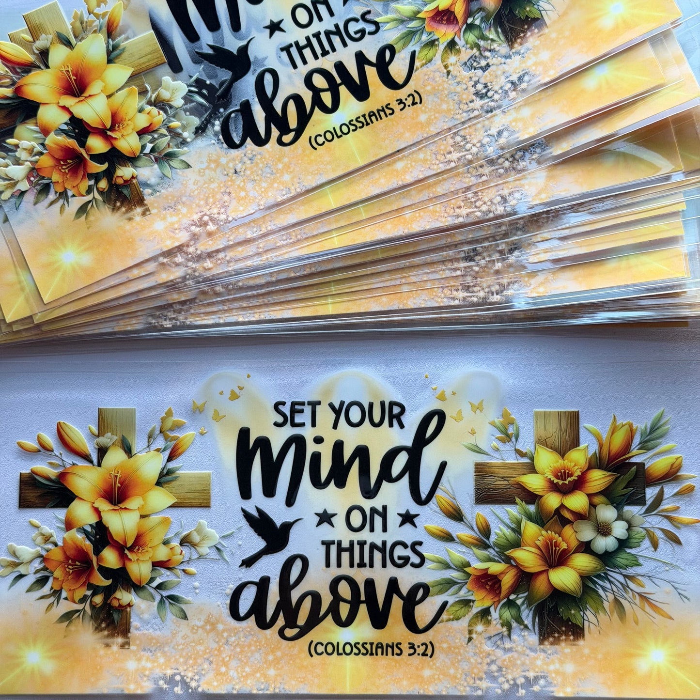 Set Your Mind On Things Above Cup Wrap #89