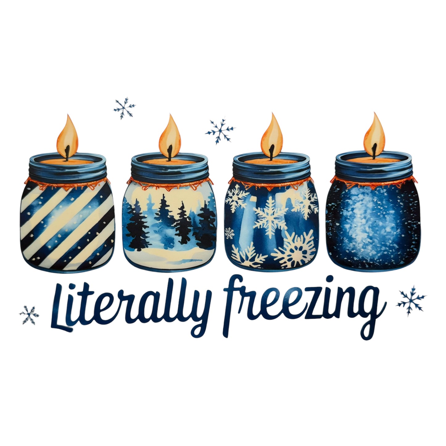 Literally Freezing DTF 11” #104