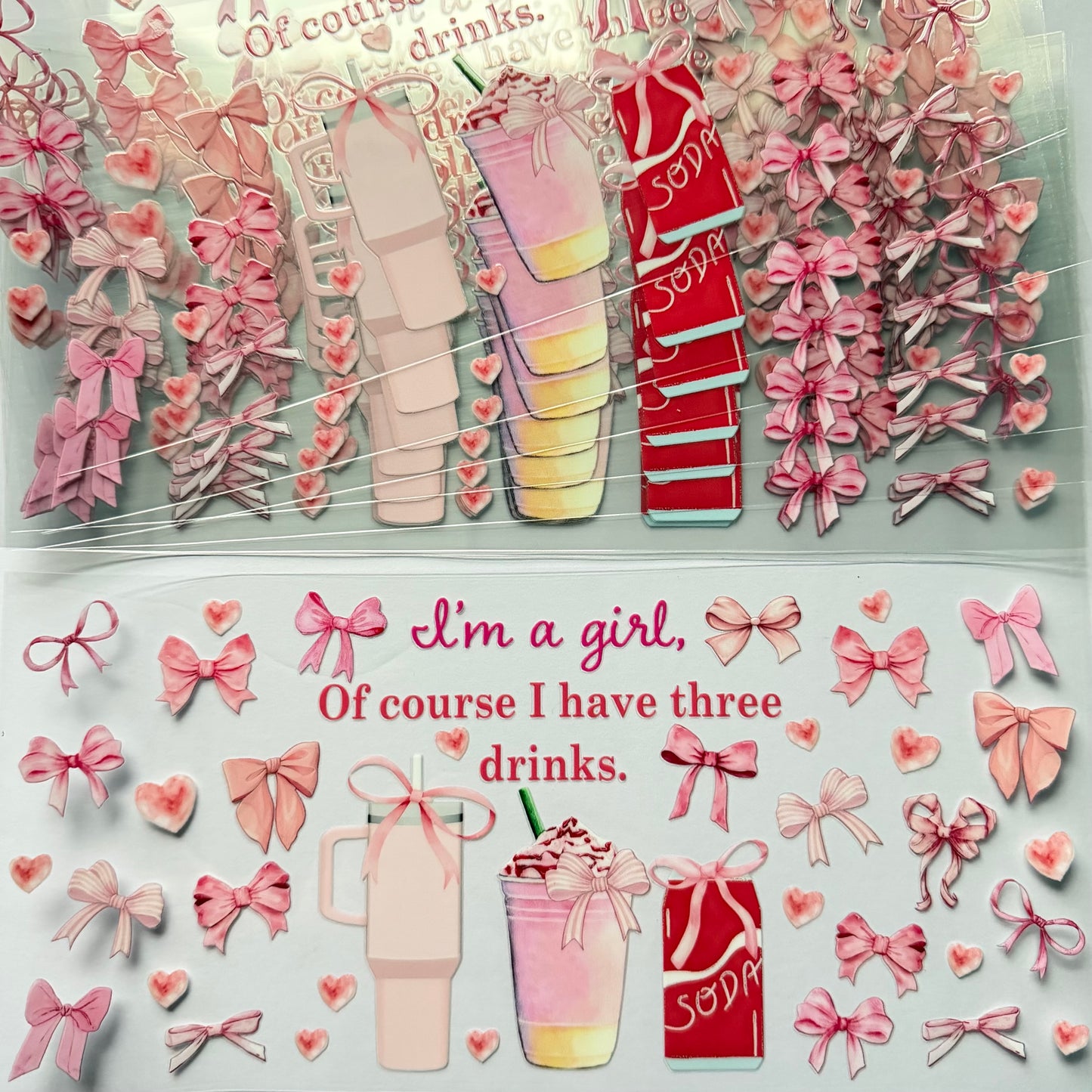 I’m A Girl Of Course I Have 3 Drinks Cup Wrap #3