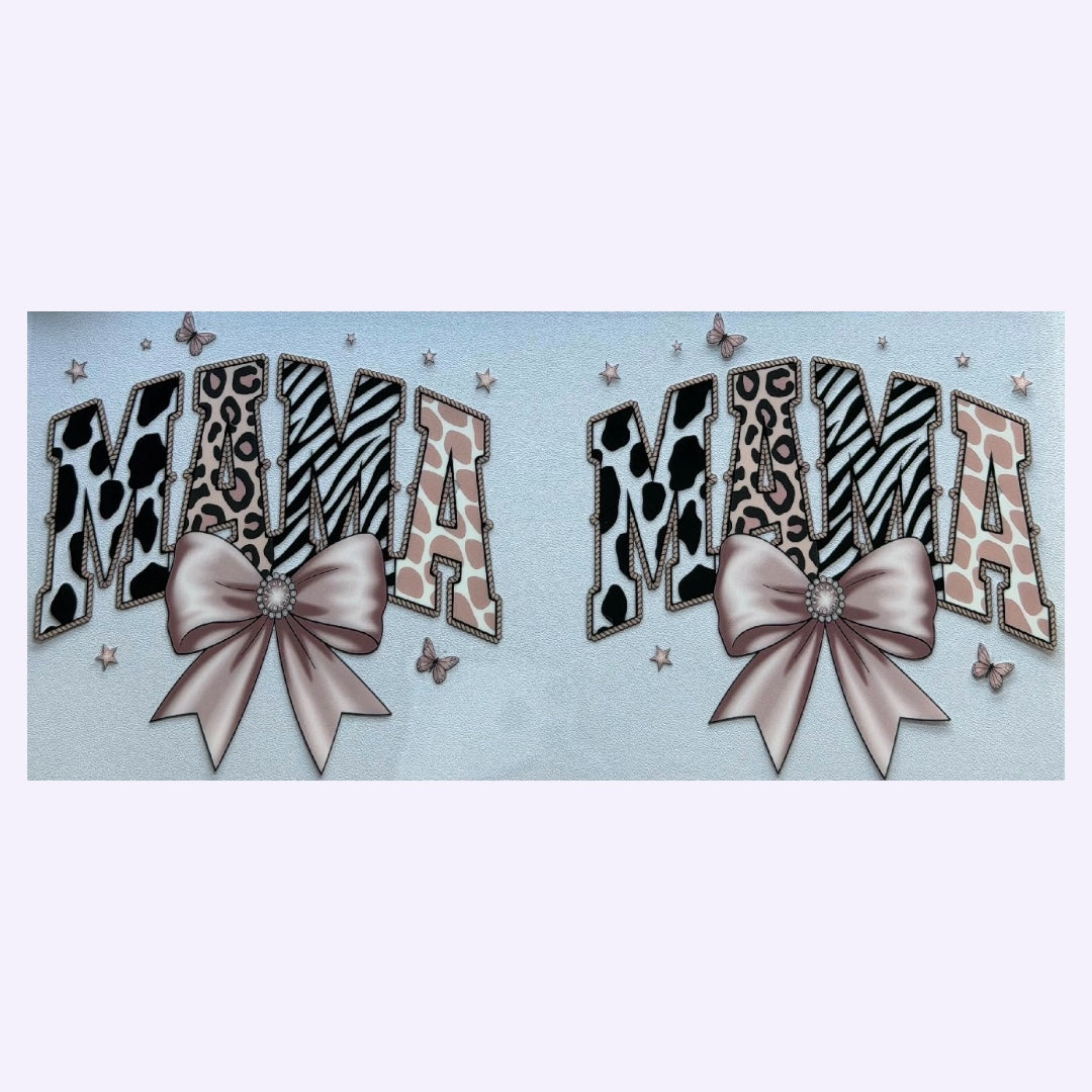 Mama Pink Bow Cup Wrap #63