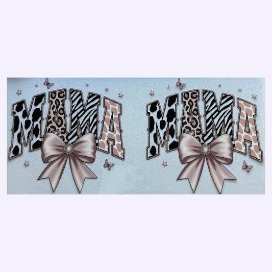 Mama Pink Bow Cup Wrap #63