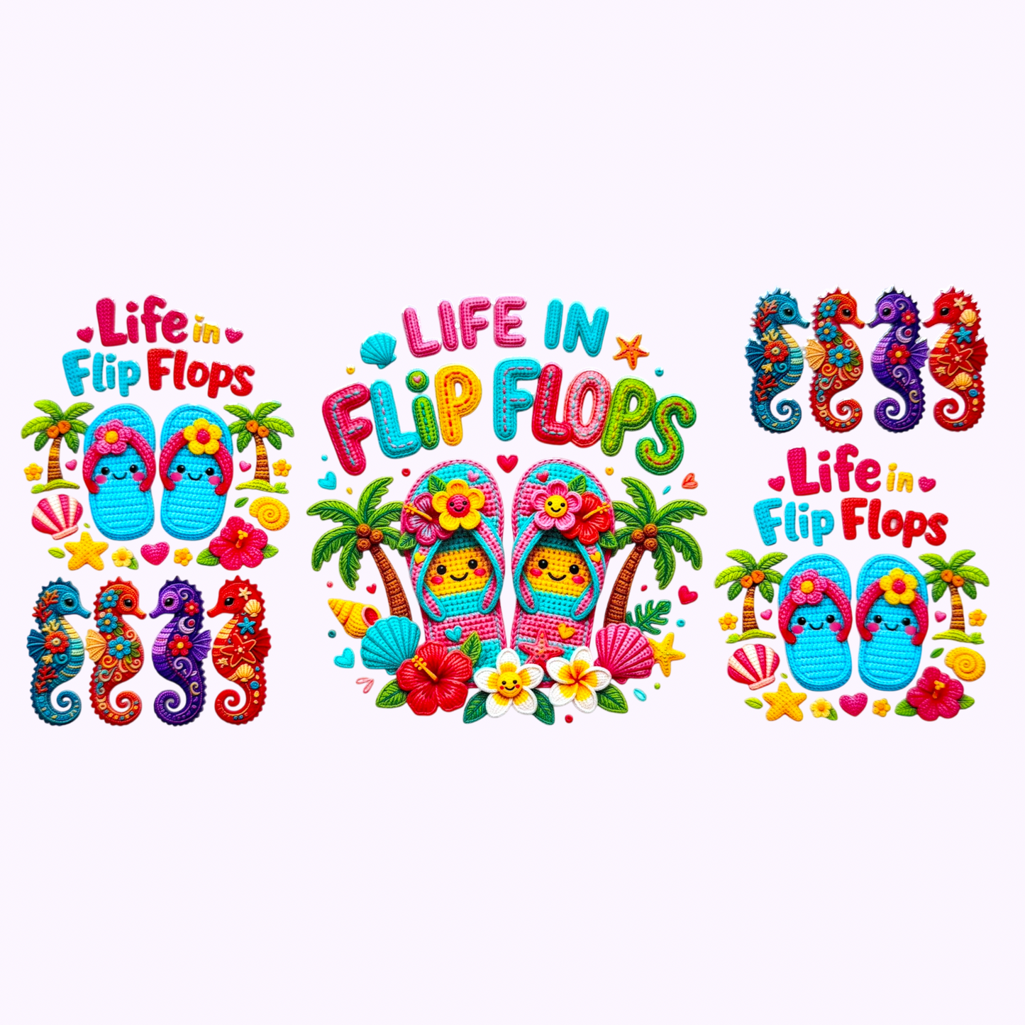 Life In Flip Flops Cup Wrap #112