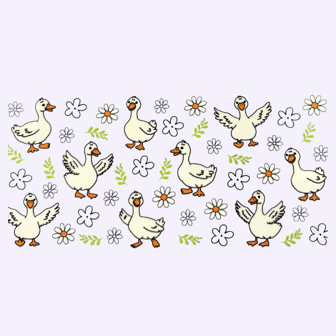 Cute Goose Cup Wrap #27