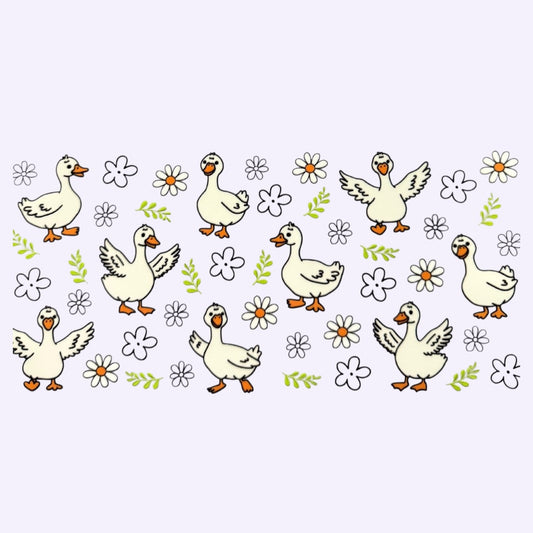 Cute Goose Cup Wrap #27