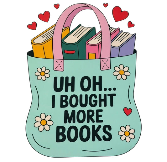 Uh Oh.. More Books Adult DTF #51
