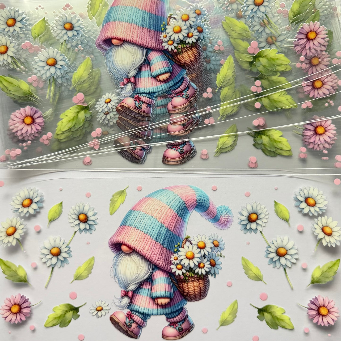 Spring Gnome Cup Wrap #19