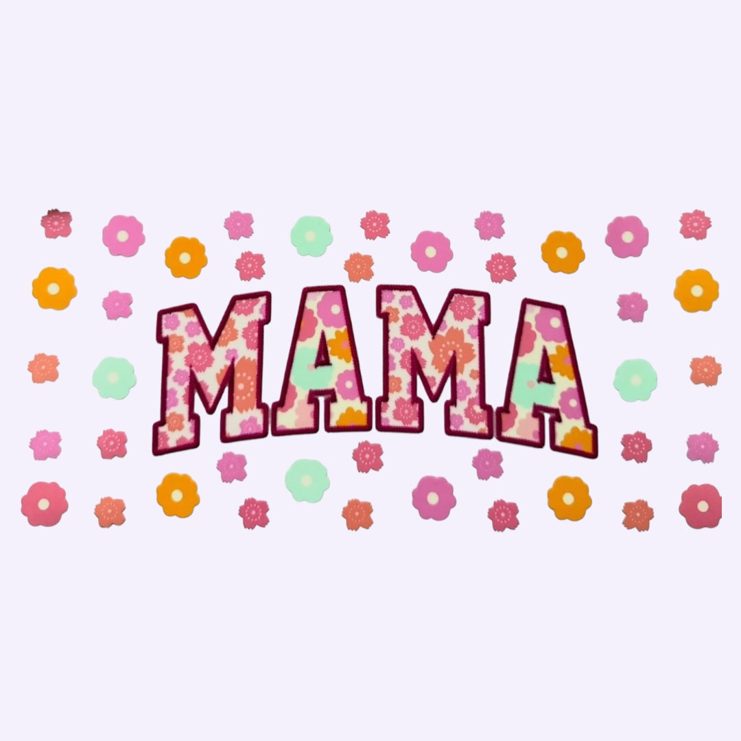 Mama Pink/Yellow Cup Wrap #61