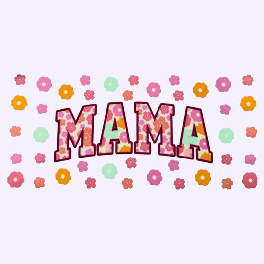 Mama Pink/Yellow Cup Wrap #61