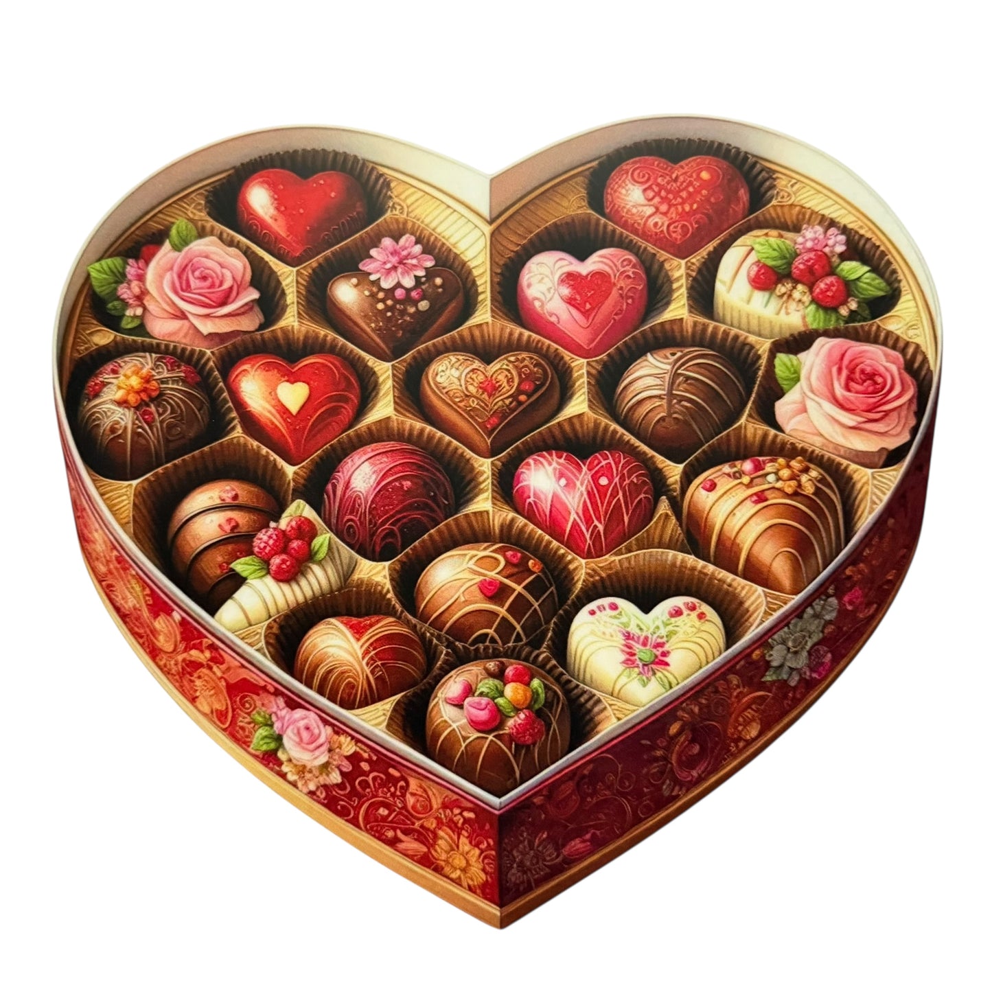 Box Of Chocolates DTF 10” #60