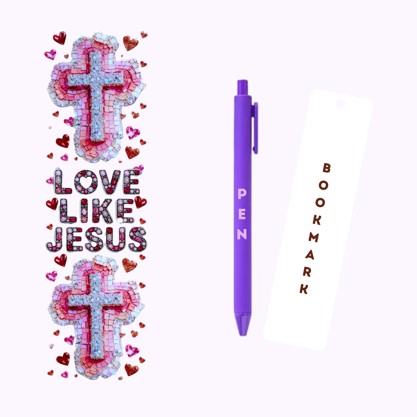 Love Like Jesus Pen/Bookmark Wrap #63