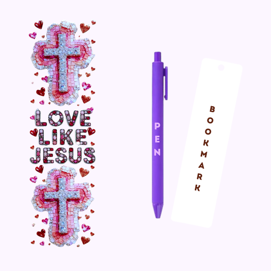 Love Like Jesus Pen/Bookmark Wrap #63
