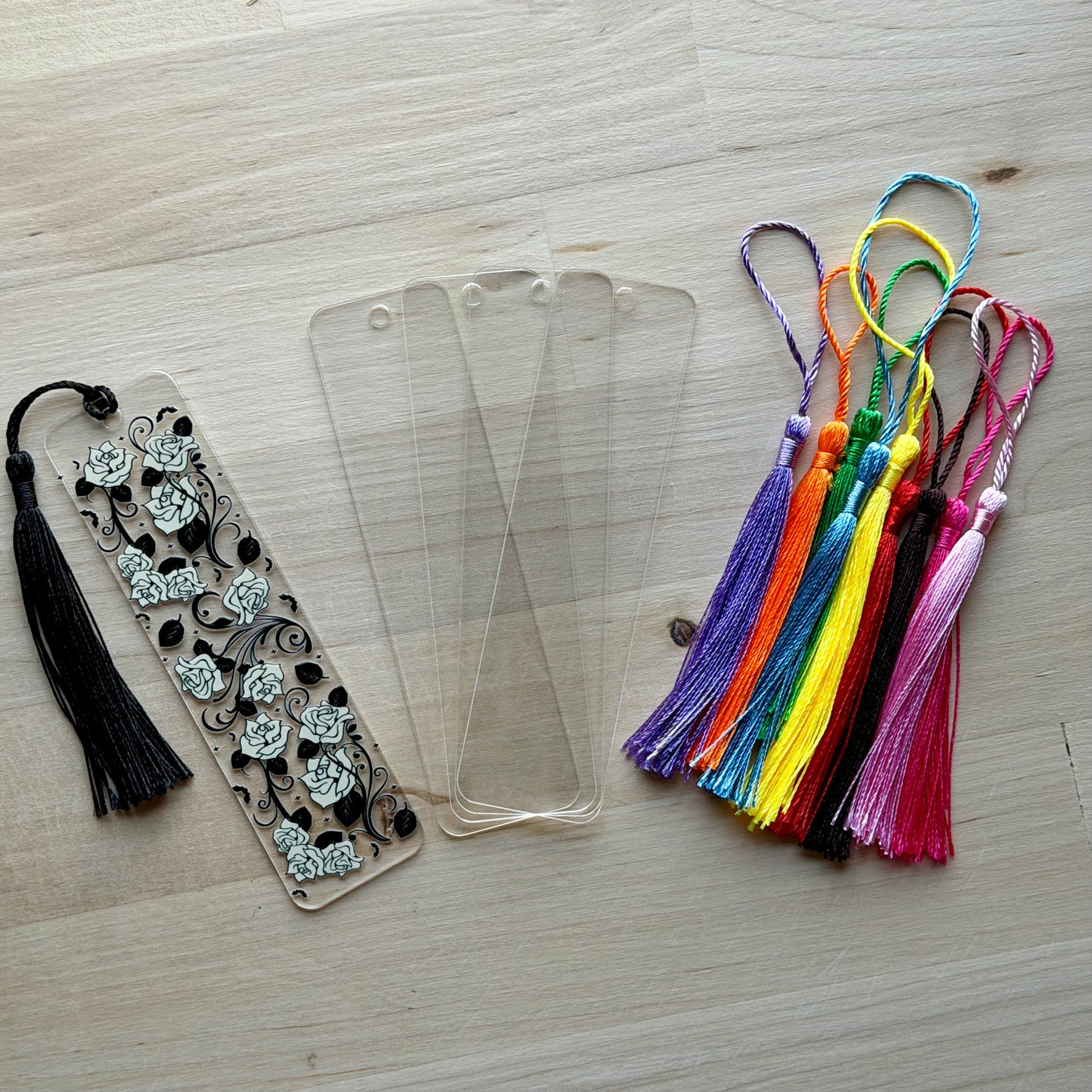 Blank Bookmarks With Tassels 20 PK