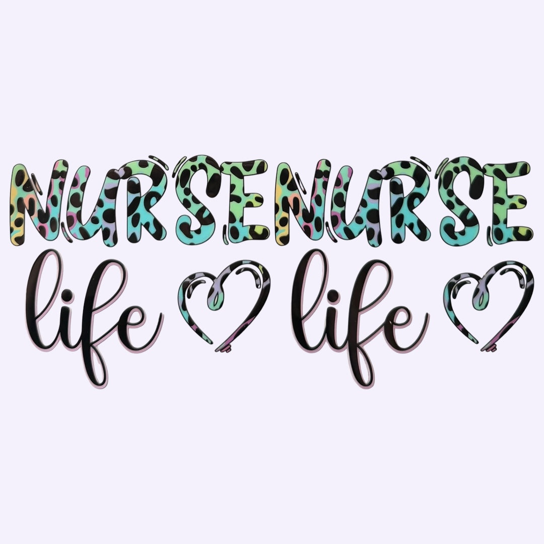 Nurse Life Cup Wrap #48