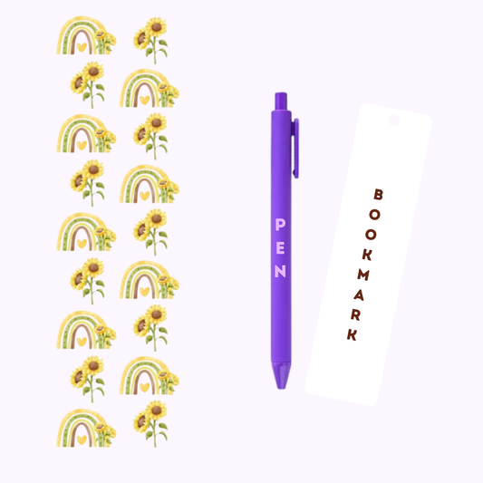 Rainbows Pen/Bookmark Wrap #47