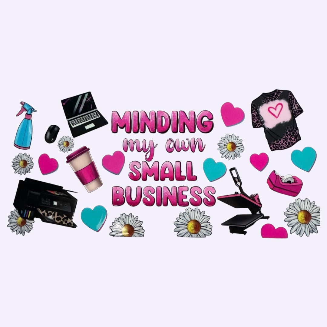 Minding My Small Business Cup Wrap #19