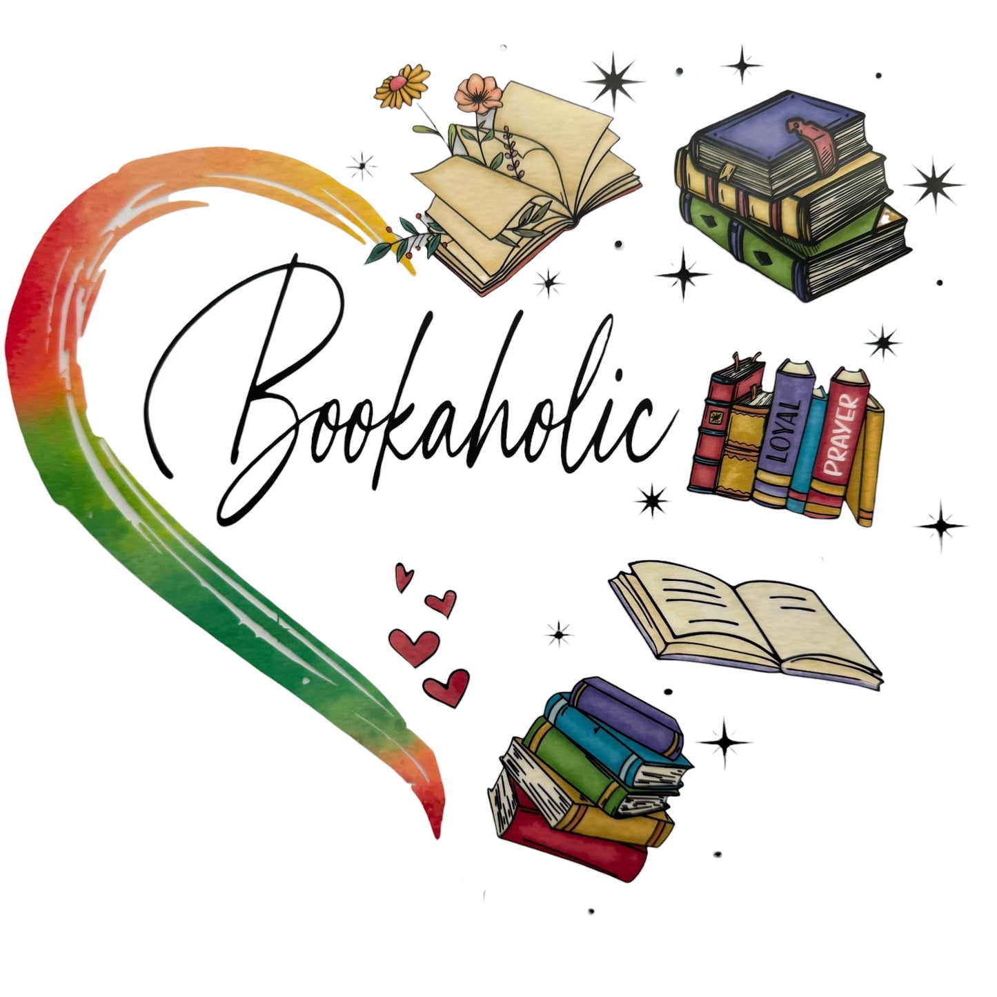 Bookaholic DTF 11” #7