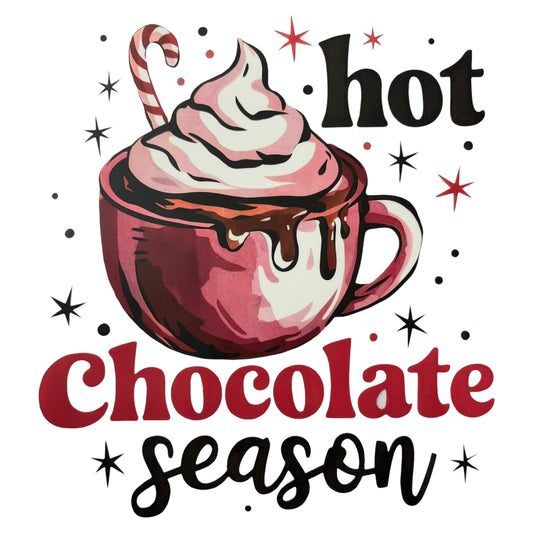 Hot Chocolate Season DTF 11” #100