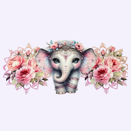 Cute Elephant Cup Wrap #26