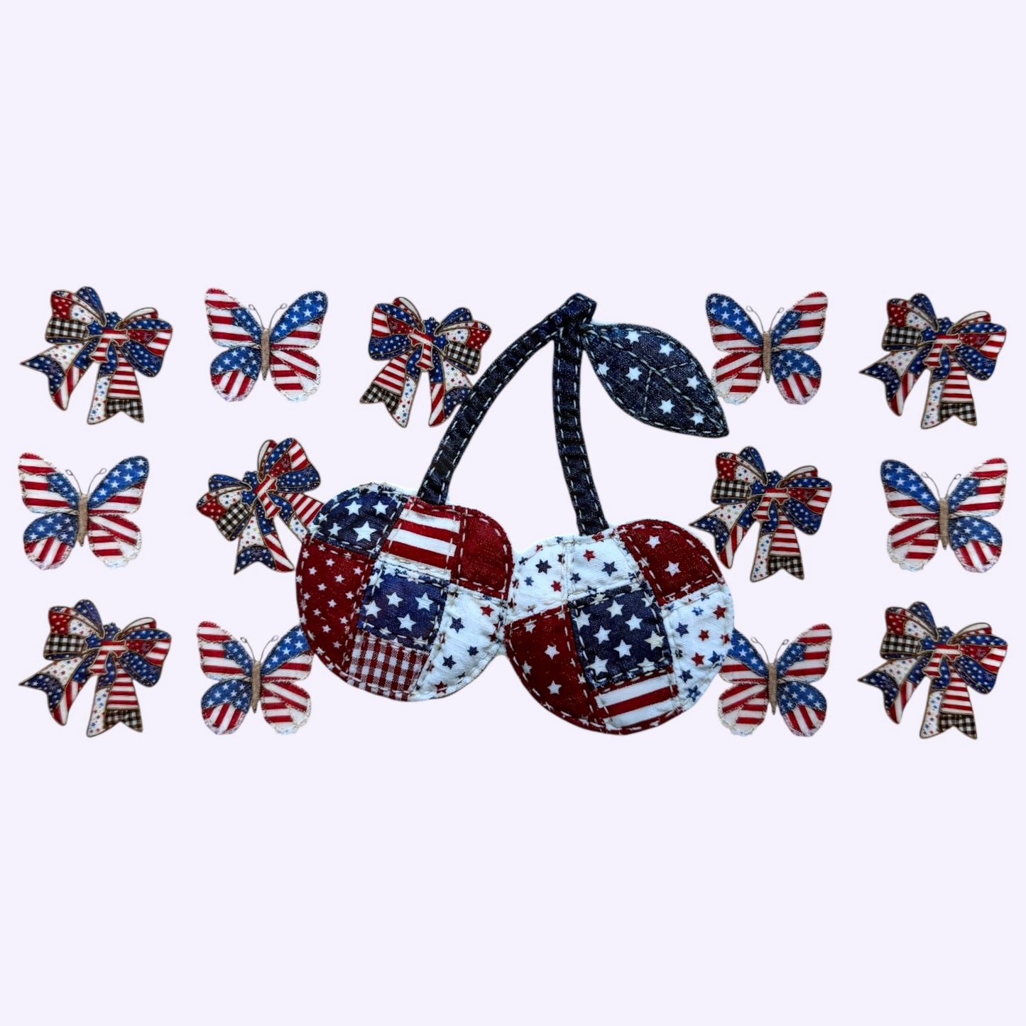 Flag Cherry Cup Wrap #114