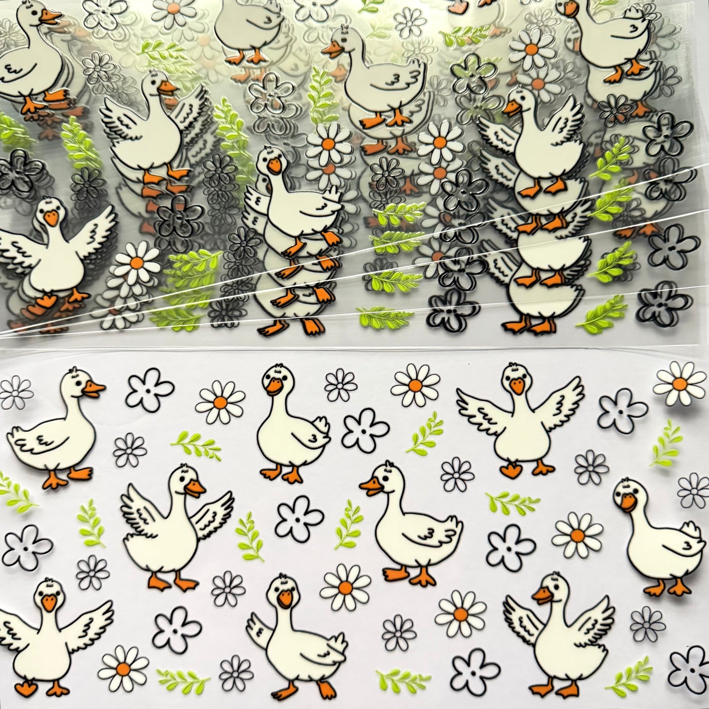 Cute Goose Cup Wrap #27