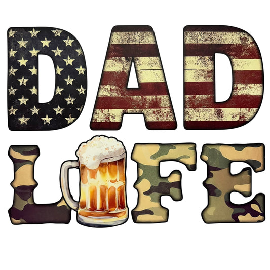 Dad Life DTF 10” #30