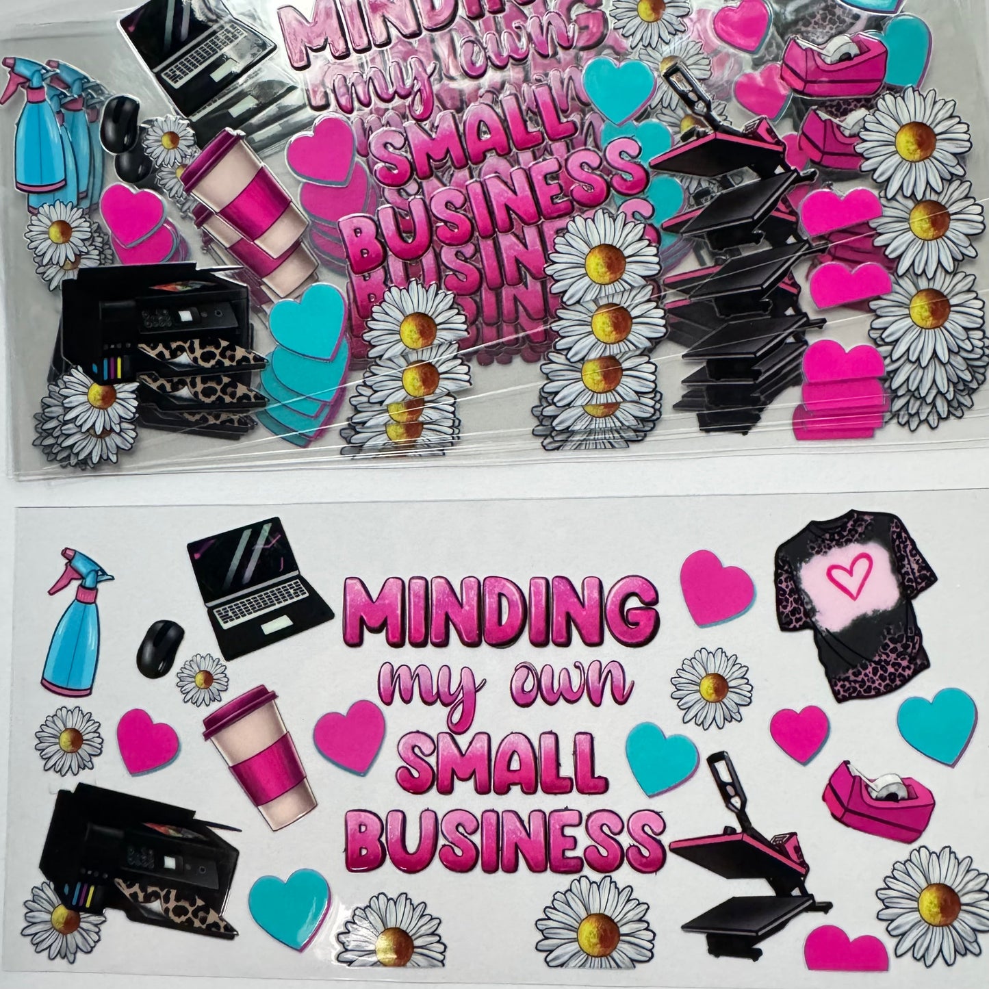 Minding My Small Business Cup Wrap #19
